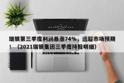 瑞银第三季度利润暴涨74%，远超市场预期！（2021瑞银集团三季度持股明细）