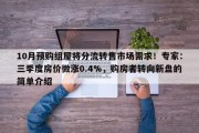10月预购组屋将分流转售市场需求！专家：三季度房价微涨0.4%，购房者转向新盘的简单介绍