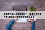 美国新冠确诊数突破530万，疫情形势持续严峻/美国新冠疫情确诊病例是多少