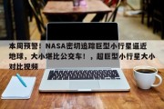 本周预警！NASA密切追踪巨型小行星逼近地球，大小堪比公交车！，超巨型小行星大小对比视频