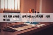 喀麦隆再创奇迹，逆境中绽放大赛光芒（喀麦隆coc）