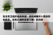 包含世卫组织最新数据：结核病确诊人数创历史新高，但死亡病例显著下降！的词条