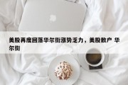 美股再度回落华尔街涨势乏力，美股散户 华尔街