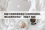 阿富汗主帅特洛特将在T20世界杯后卸任，球队未来何去何从？（阿富汗 特使）